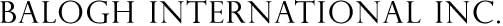 Balogh International Inc.